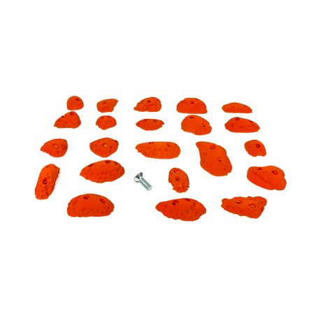 prise escalade osmose lot mini foot orange