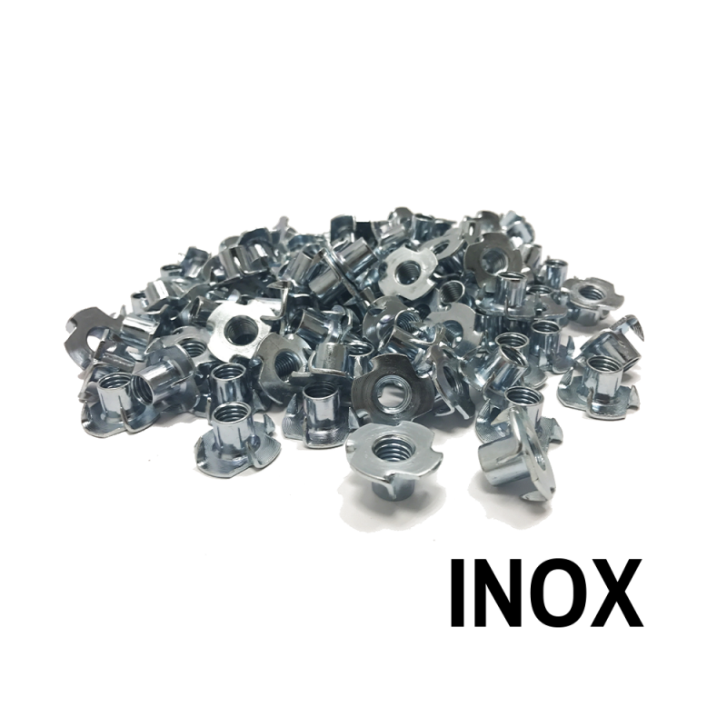 inserts à frapper inox