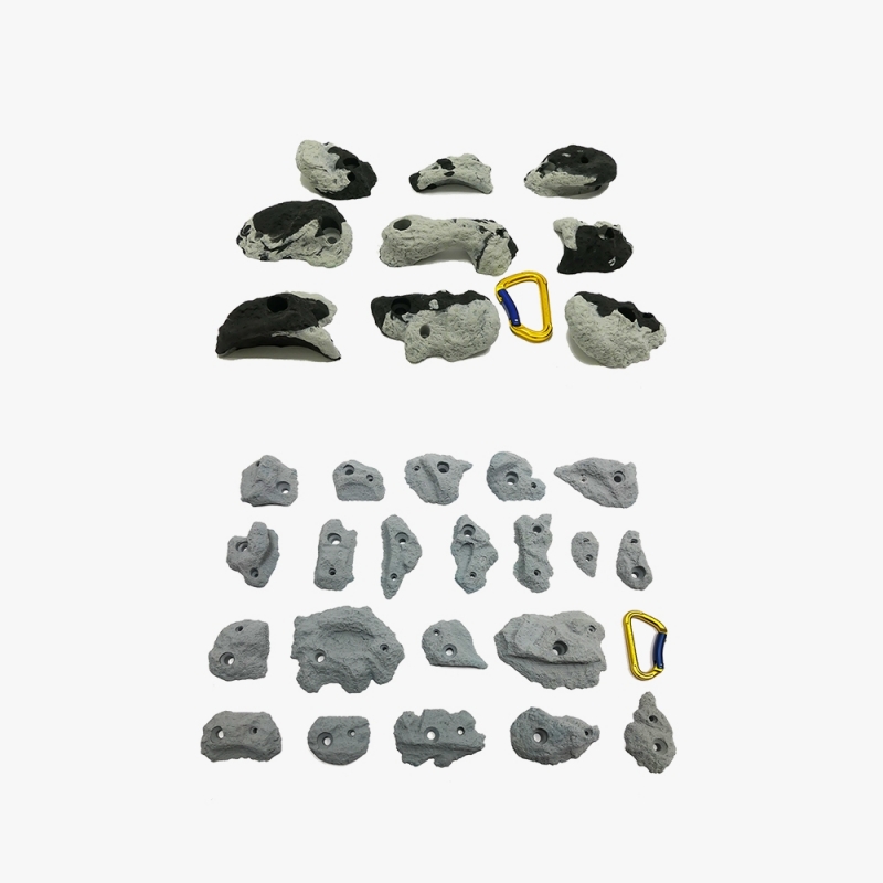 58 Prises escalade - PACK ROCHER 4