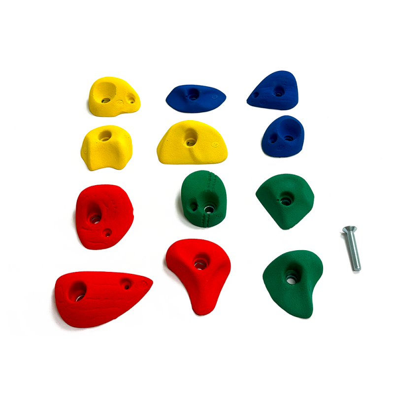 12 prises escalade enfant - Les Kids 1 2