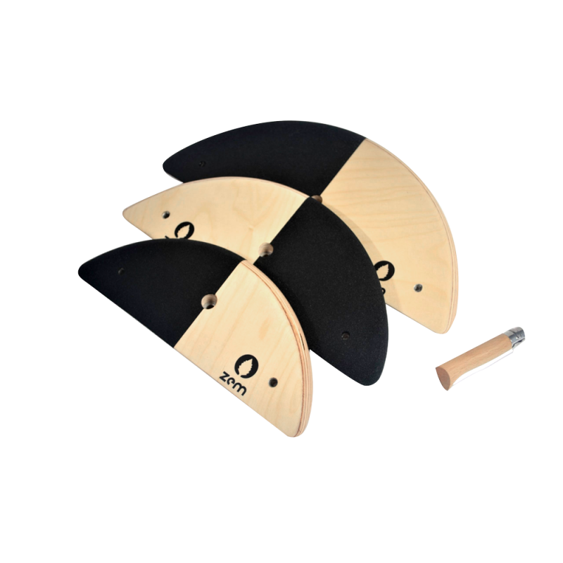 Prises Escalade Bois - ECAILLE FINE ALLONGEE 1