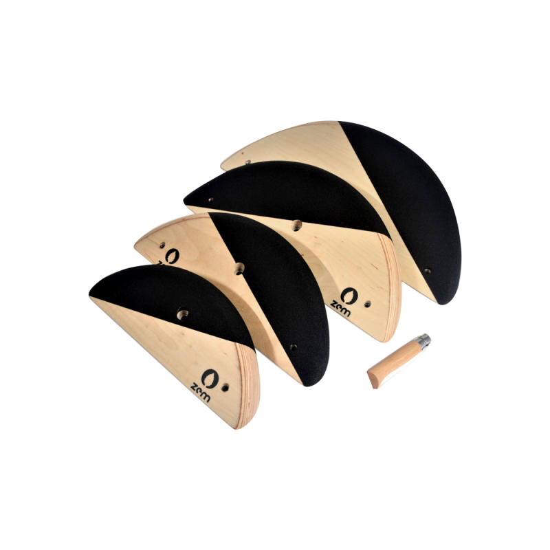 Prises Escalade Bois - ECAILLE LARGE ALLONGEE