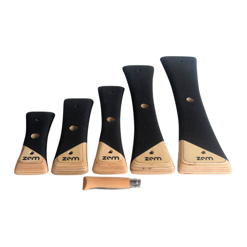 Prises Escalade Bois - PAPILLON FIN 18 1