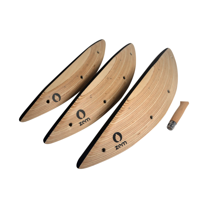 Prises Escalade Bois - PLAT 20° 1