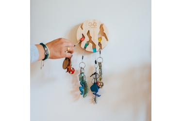 KEYHOLDER CIRCLE MAPPLE 4 KEYHOLDER CIRCLE MAPPLE 4