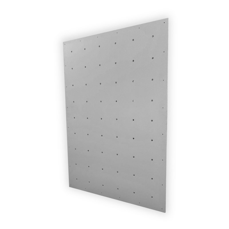 Panneau Escalade Extérieur - 1500x1000 - Avec Antidérapant - Gris Clair