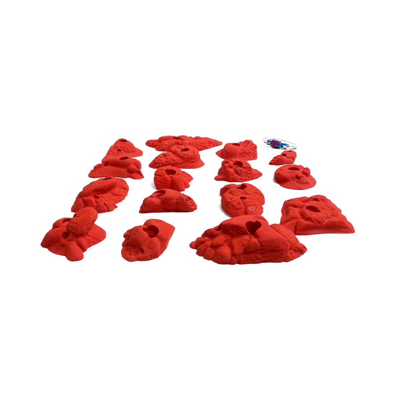 prise escalade osmose lot friction rouge 4