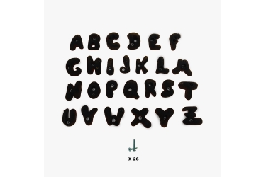 26 Prises Escalade Enfant - ALPHABET 8