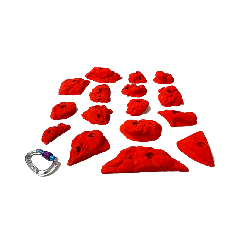 prise escalade osmose lot friction rouge 5